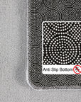 Tapis Lavable à poils doux - Gris Argent – STUDIO DECO