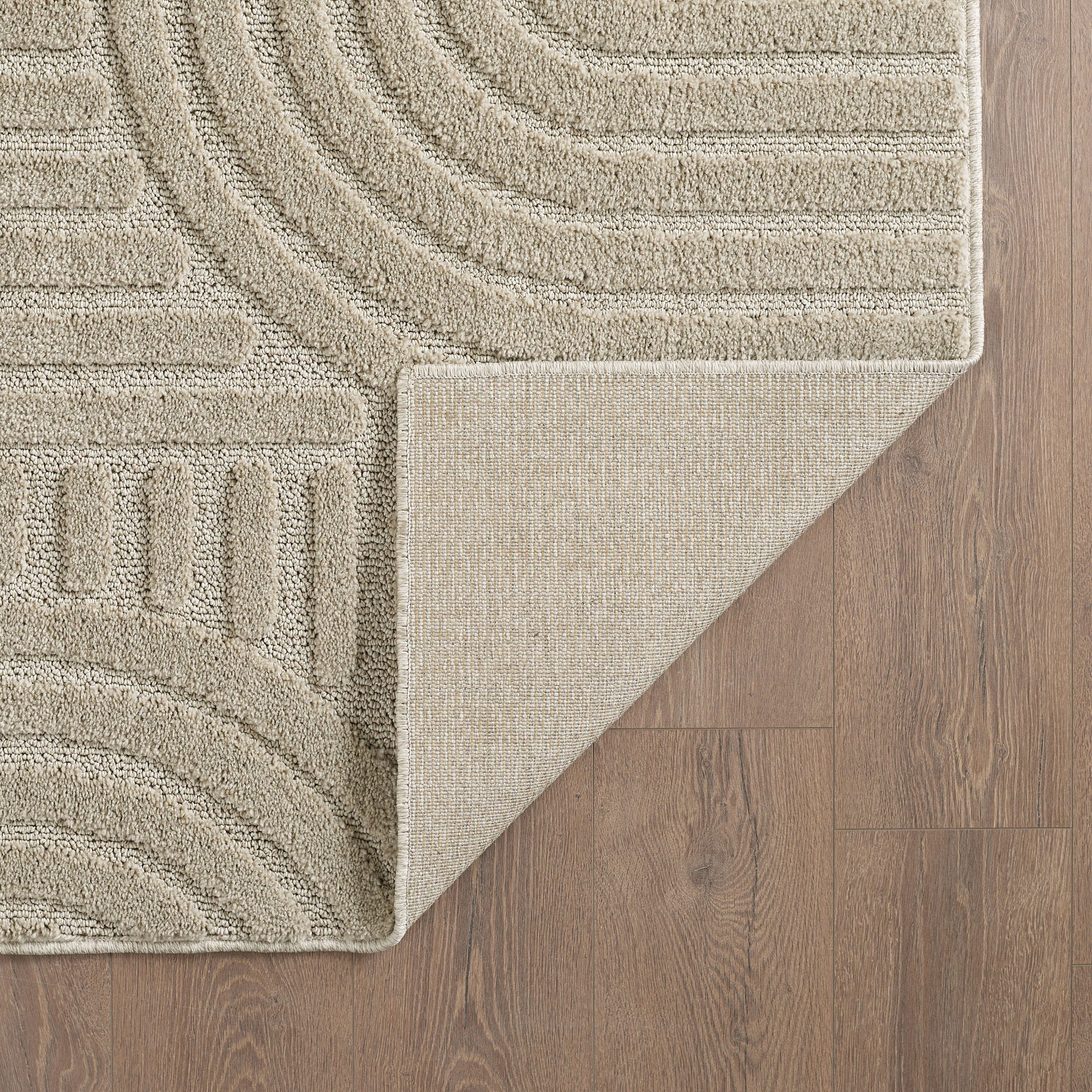 Tapis à relief Lena - Beige – STUDIO DECO