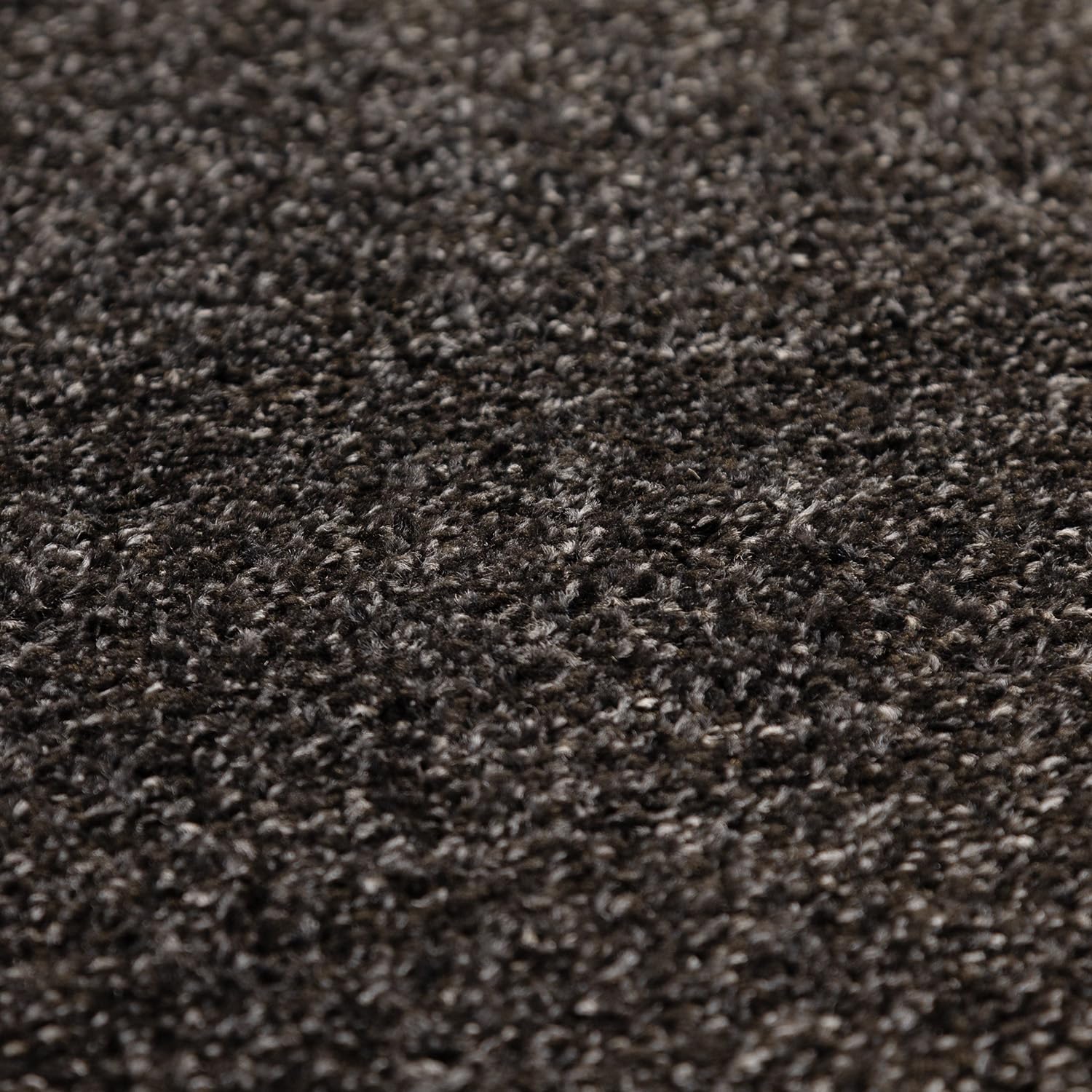 Tapis Uni Rond à poils courts - Anthracite – STUDIO DECO