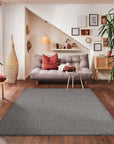 Tapis Uni à poils courts - Gris – STUDIO DECO