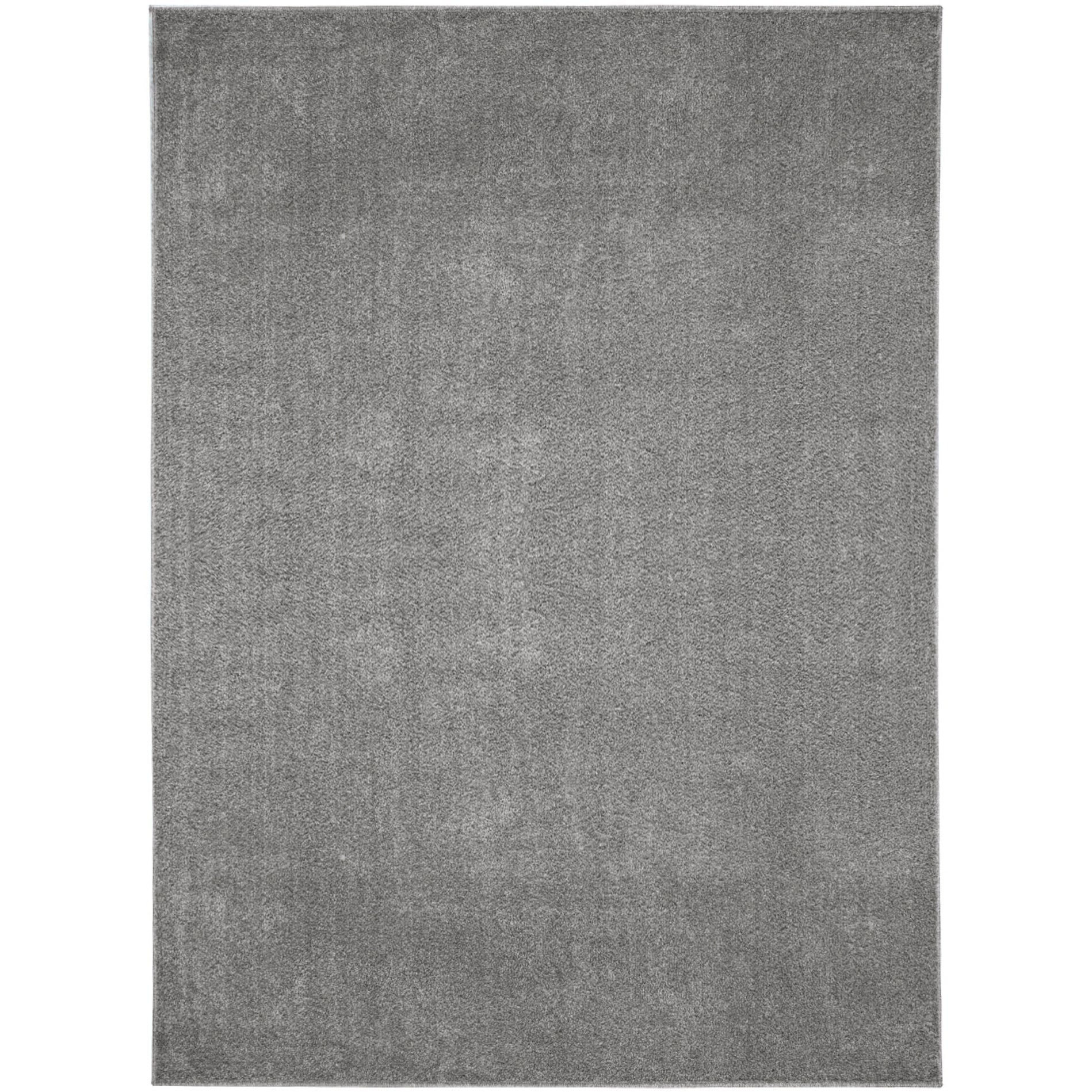 Tapis Uni à poils courts - Gris Clair – STUDIO DECO