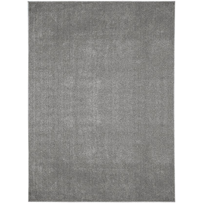 Tapis Uni à poils courts - Gris Clair