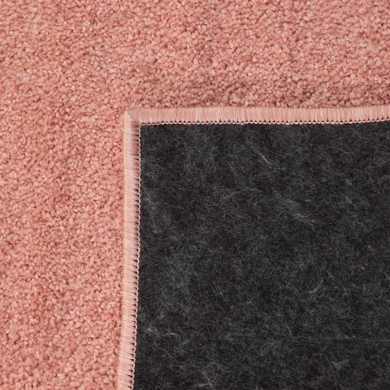 Tapis Uni à poils courts - Rose – STUDIO DECO