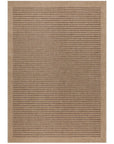 Tapis Naturel aspect jute Beige et Noir – STUDIO DECO