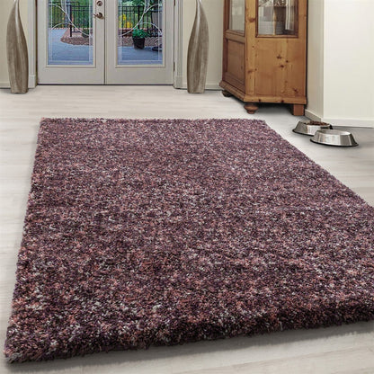 Tapis à poils longs 30mm - Rose