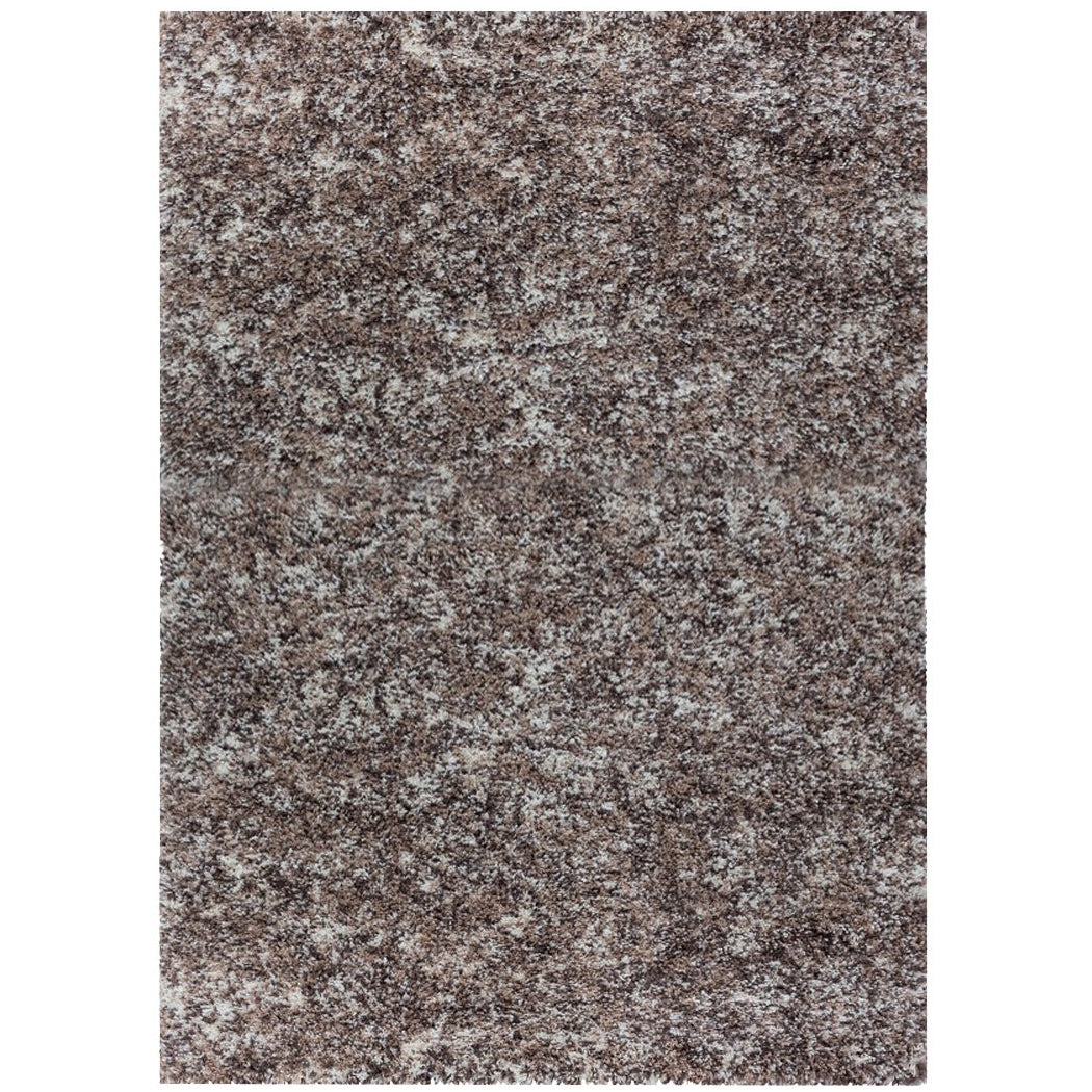 Tapis à poils longs 30mm - Beige et Crème