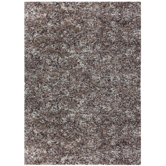 Tapis à poils longs 30mm - Beige et Crème