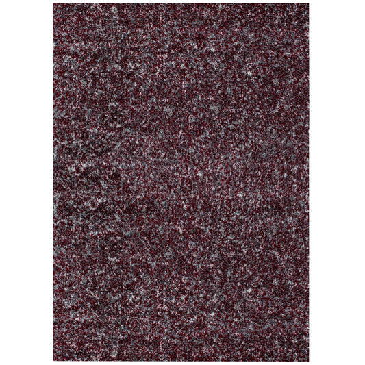 Tapis à poils longs 30mm - Rouge