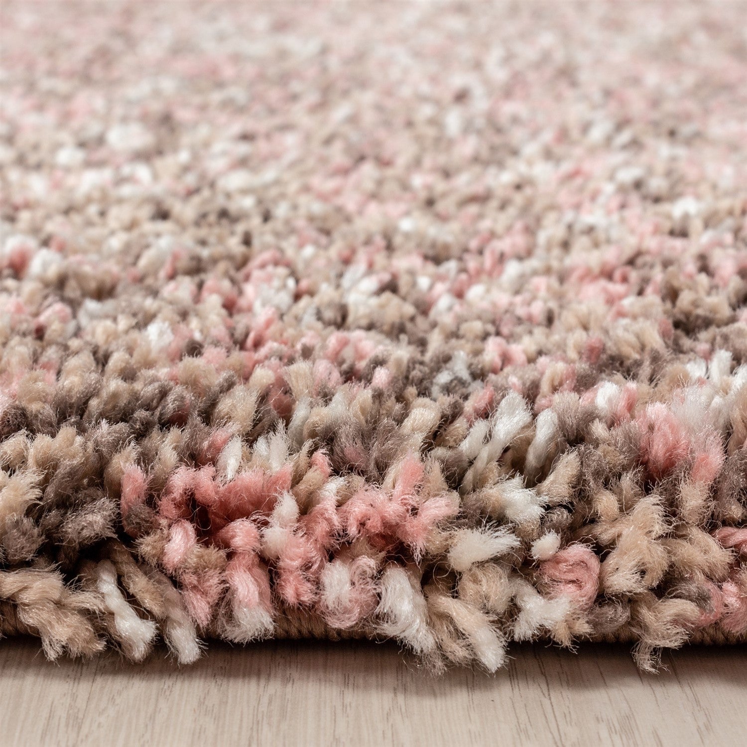 Tapis à poils longs 30mm - Rose Poudré – STUDIO DECO