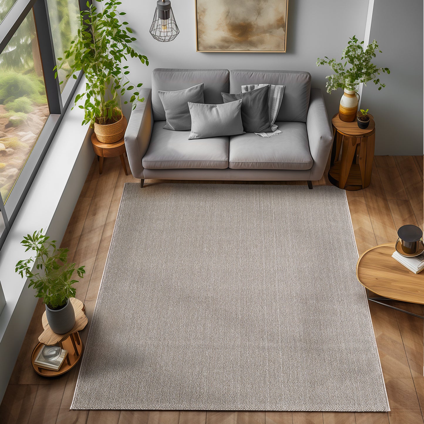 Tapis Naturel aspect jute