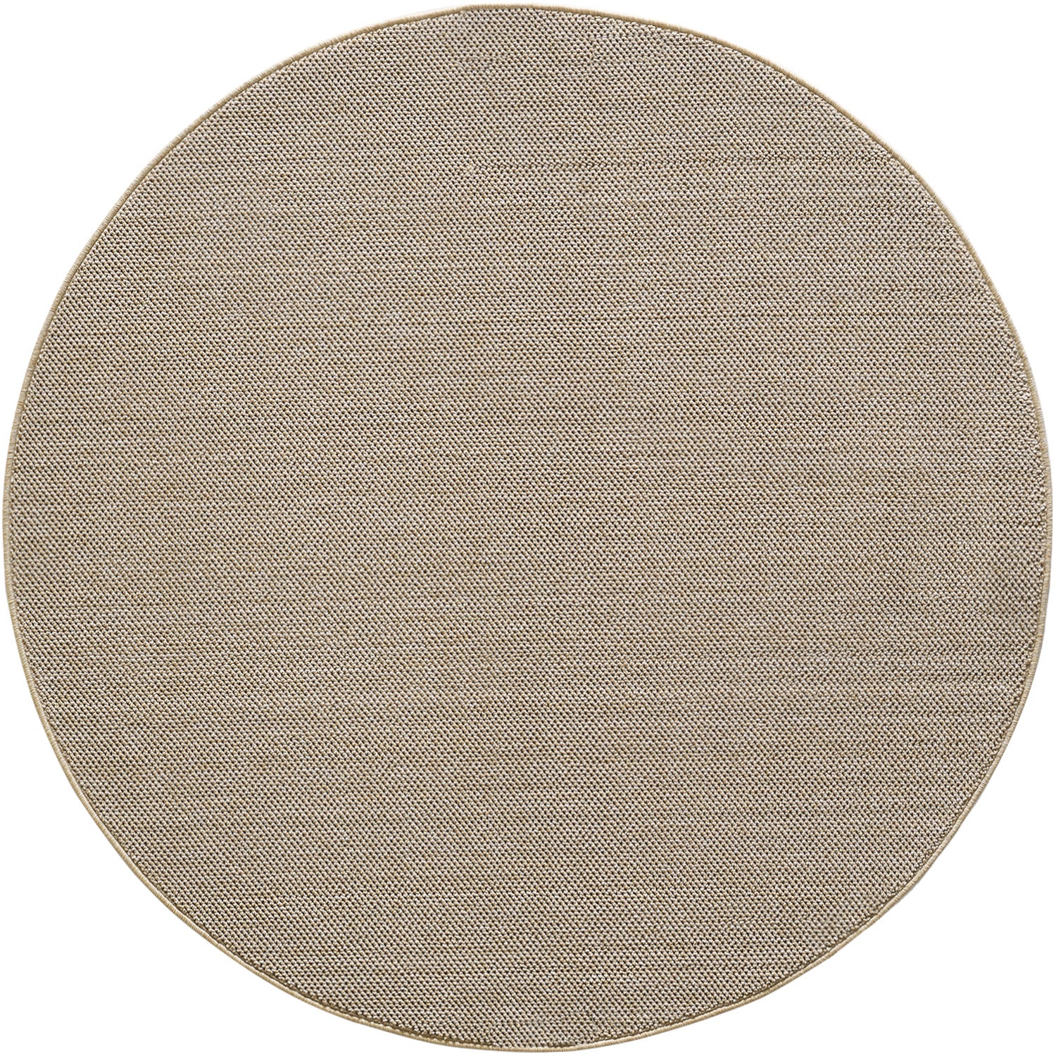 Tapis Rond Naturel aspect jute - Beige – STUDIO DECO