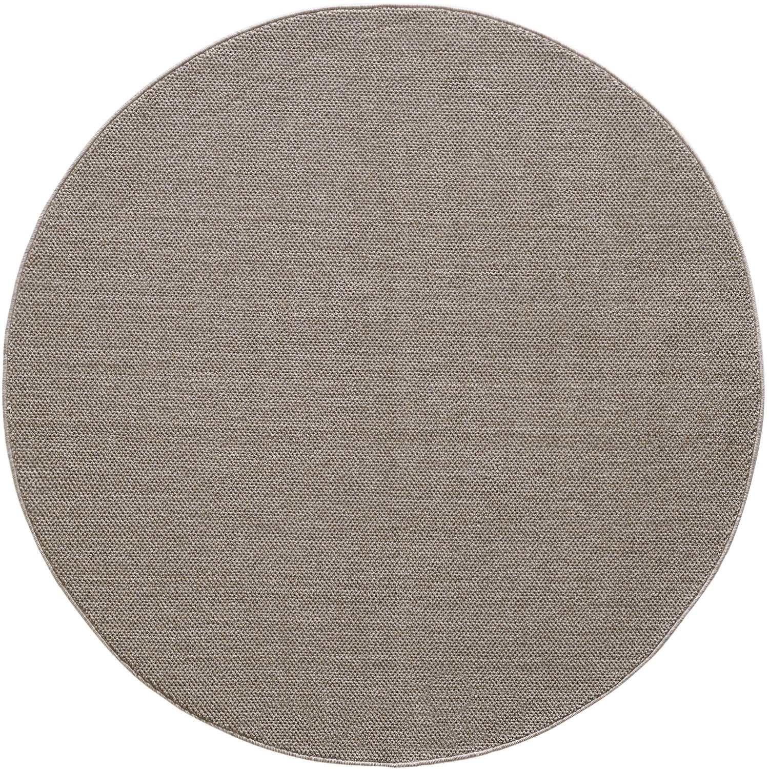 Tapis Rond Naturel aspect jute - Mocca – STUDIO DECO