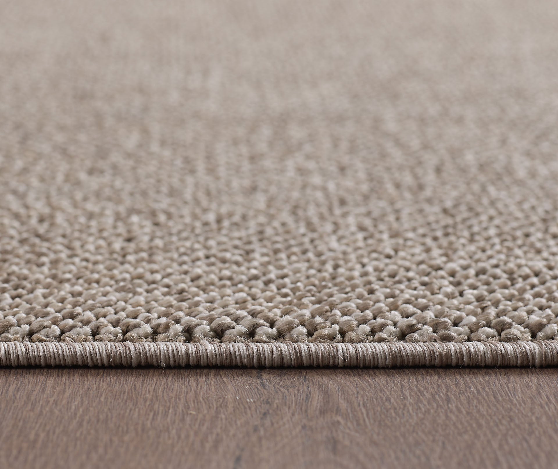 Tapis Rond Naturel aspect jute - Mocca – STUDIO DECO