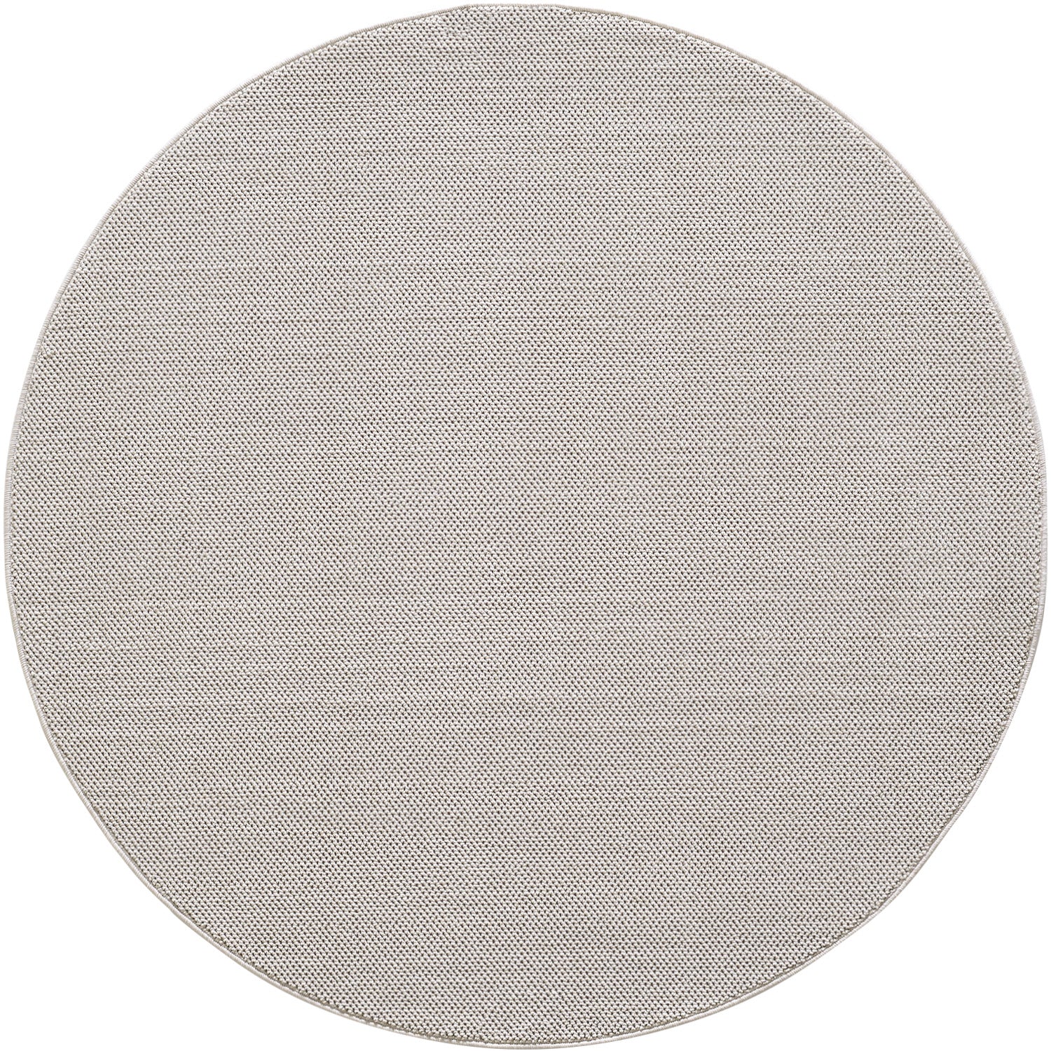 Tapis Rond Naturel aspect jute - Crème – STUDIO DECO