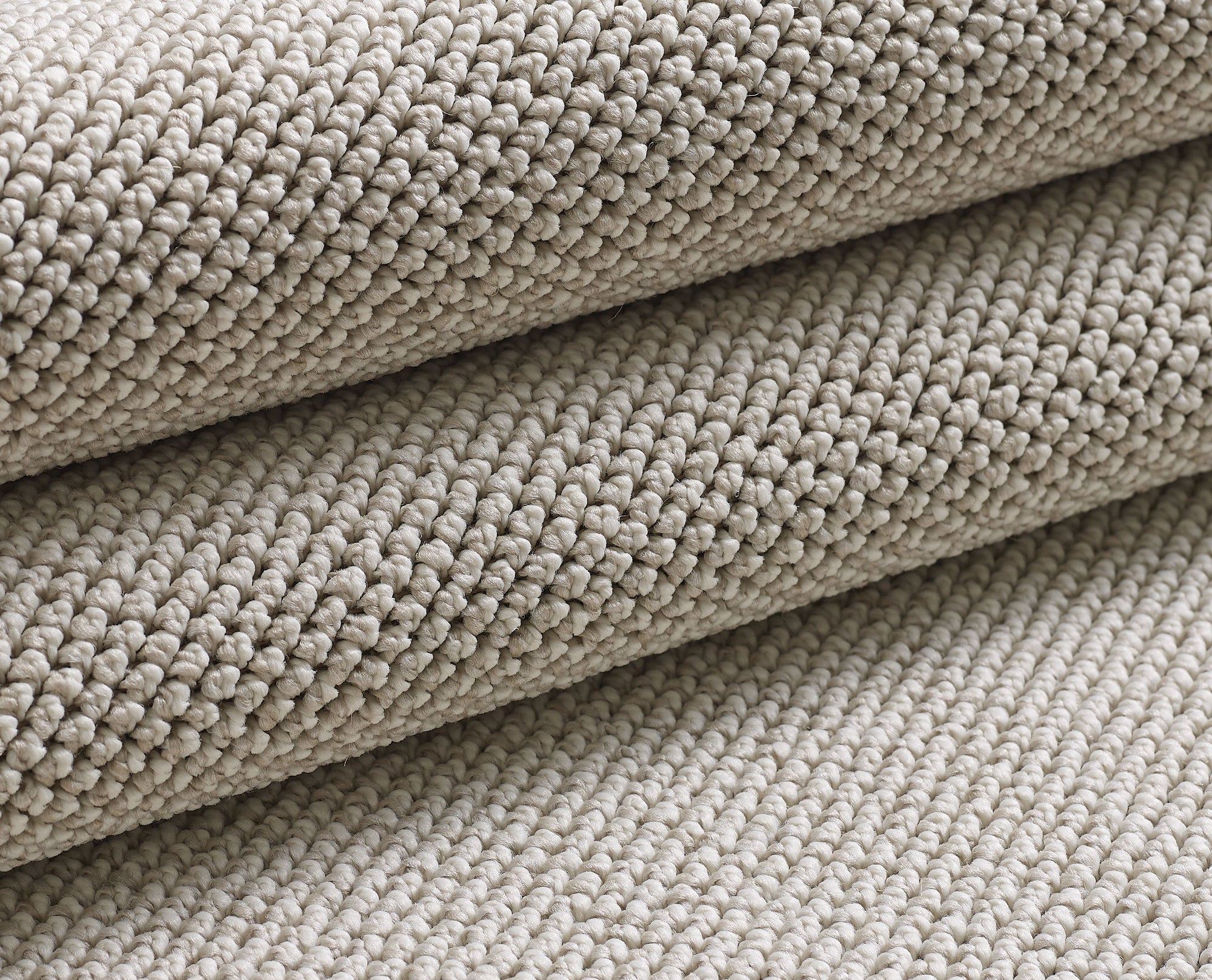 Tapis Rond Naturel aspect jute - Crème – STUDIO DECO