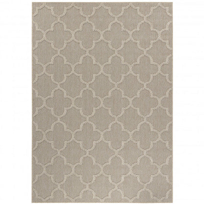 Tapis effet Jute naturel Alhambra - Beige