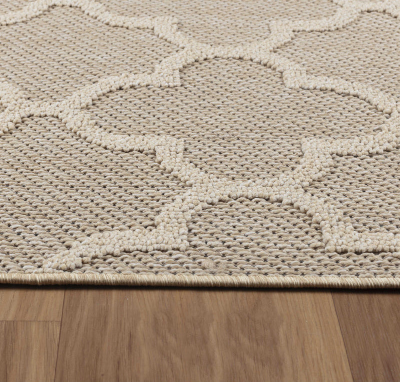 Tapis effet Jute naturel Alhambra - Beige – STUDIO DECO