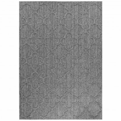 Tapis effet Jute naturel Alhambra - Gris