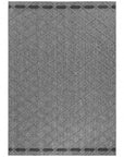 Tapis effet Jute naturel à Relief Stries - Gris – STUDIO DECO