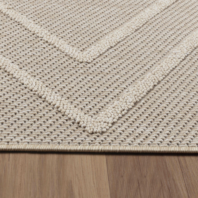 Tapis effet Jute naturel à Relief Berbère - Beige – STUDIO DECO