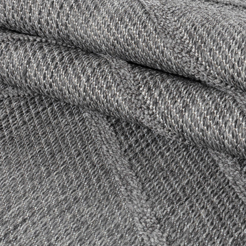 Tapis effet Jute naturel à Relief Berbère - Gris – STUDIO DECO