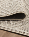 Tapis effet Jute naturel à Relief pavés - Beige – STUDIO DECO