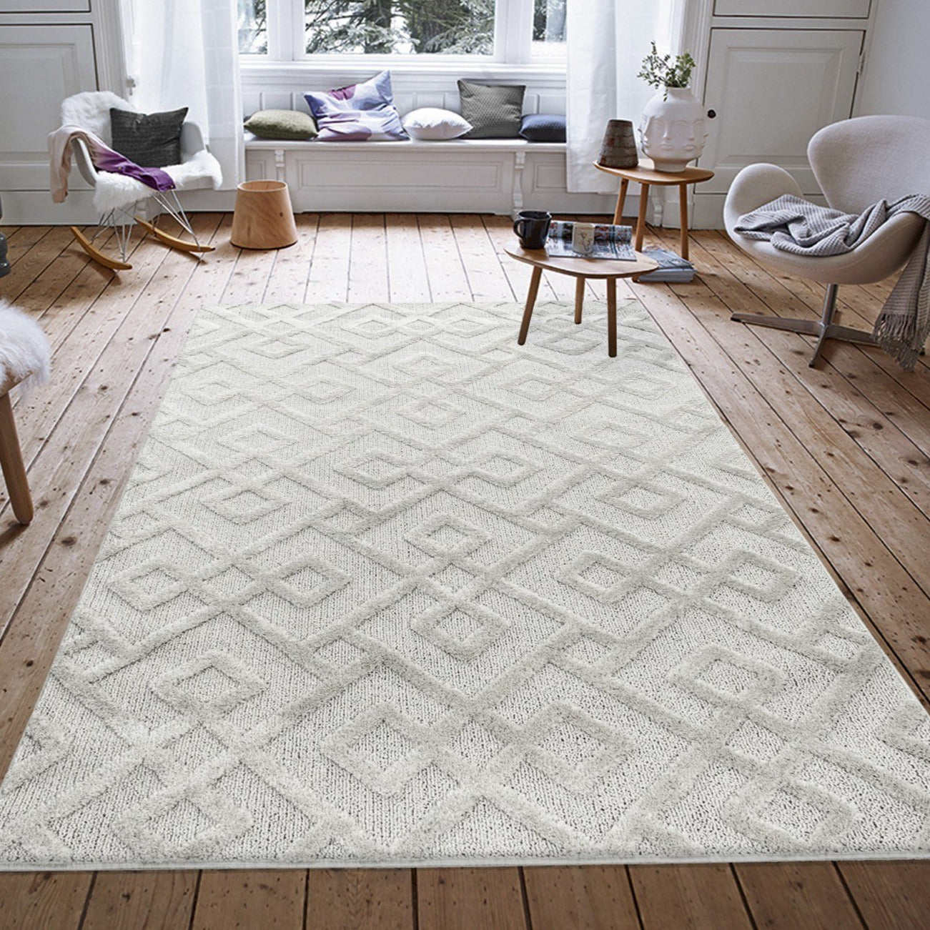Tapis Berbère à relief MUDA – STUDIO DECO