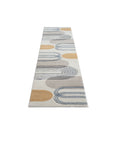Tapis Bohème Abstrait - Beige et Ocre – STUDIO DECO