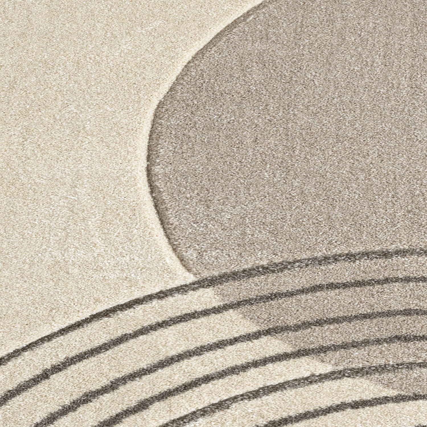 Tapis Bohème Abstrait - Beige et Crème – STUDIO DECO