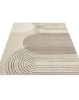 Tapis Bohème Abstrait - Beige et Crème – STUDIO DECO