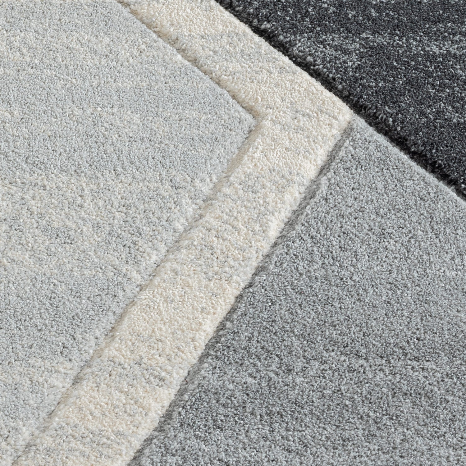 Tapis Géométrique - NARA Gris – STUDIO DECO