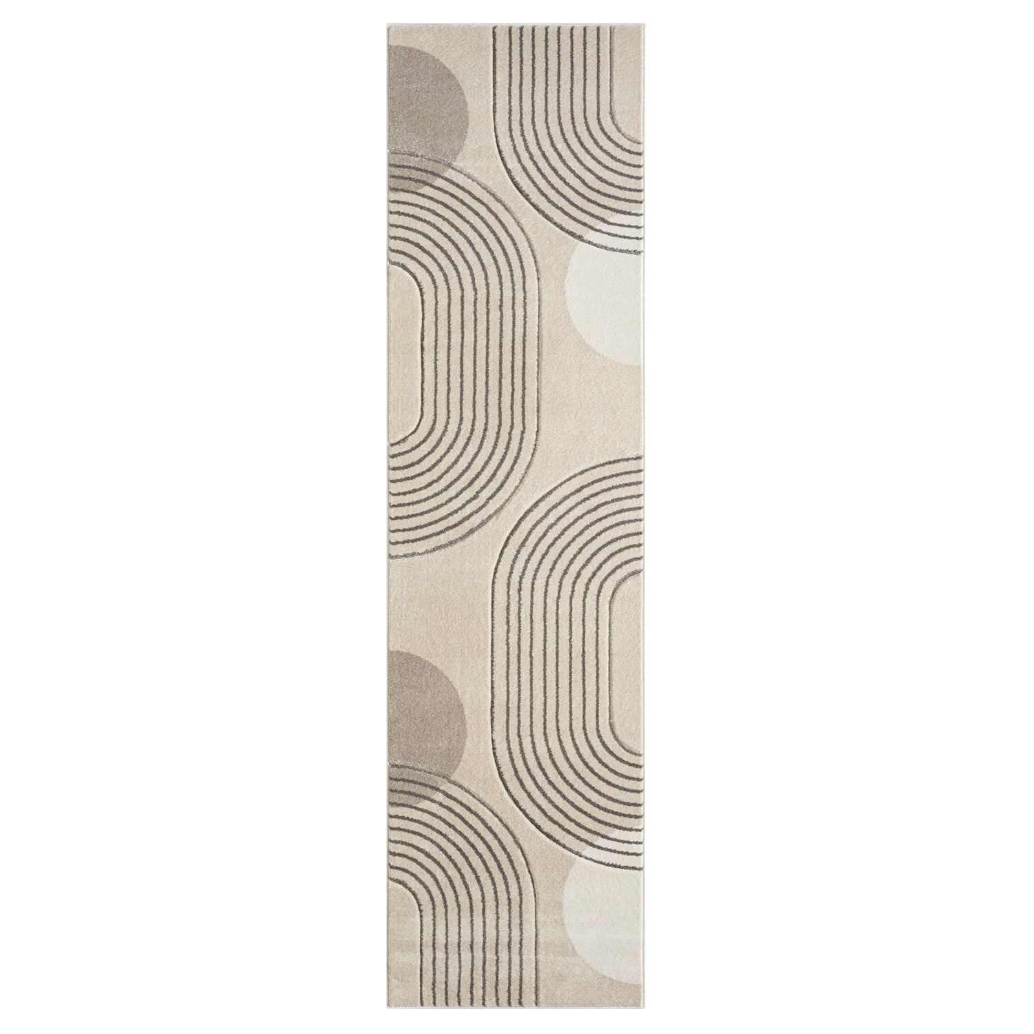 Tapis de couloir Bohème Pop - Beige – STUDIO DECO