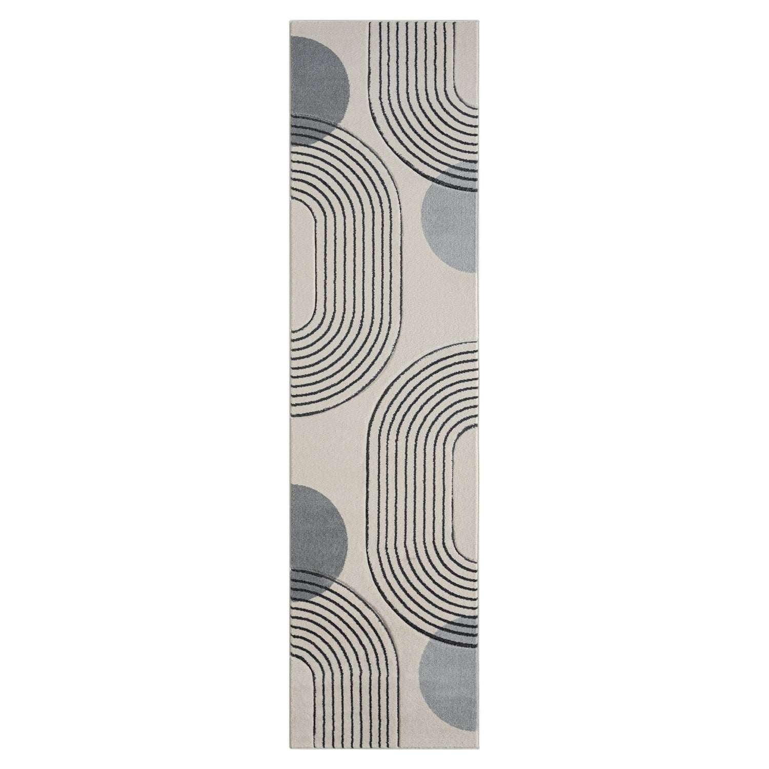 Tapis de couloir Bohème Pop - Crème – STUDIO DECO