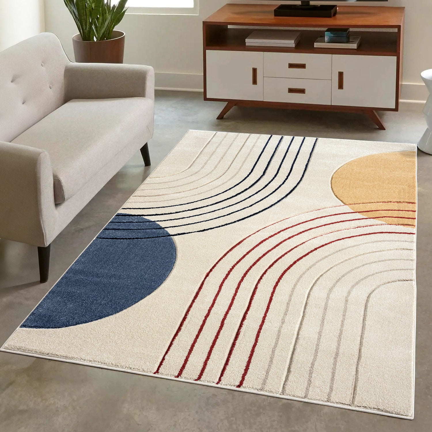 Tapis Bohème Pop - Multicolore – STUDIO DECO