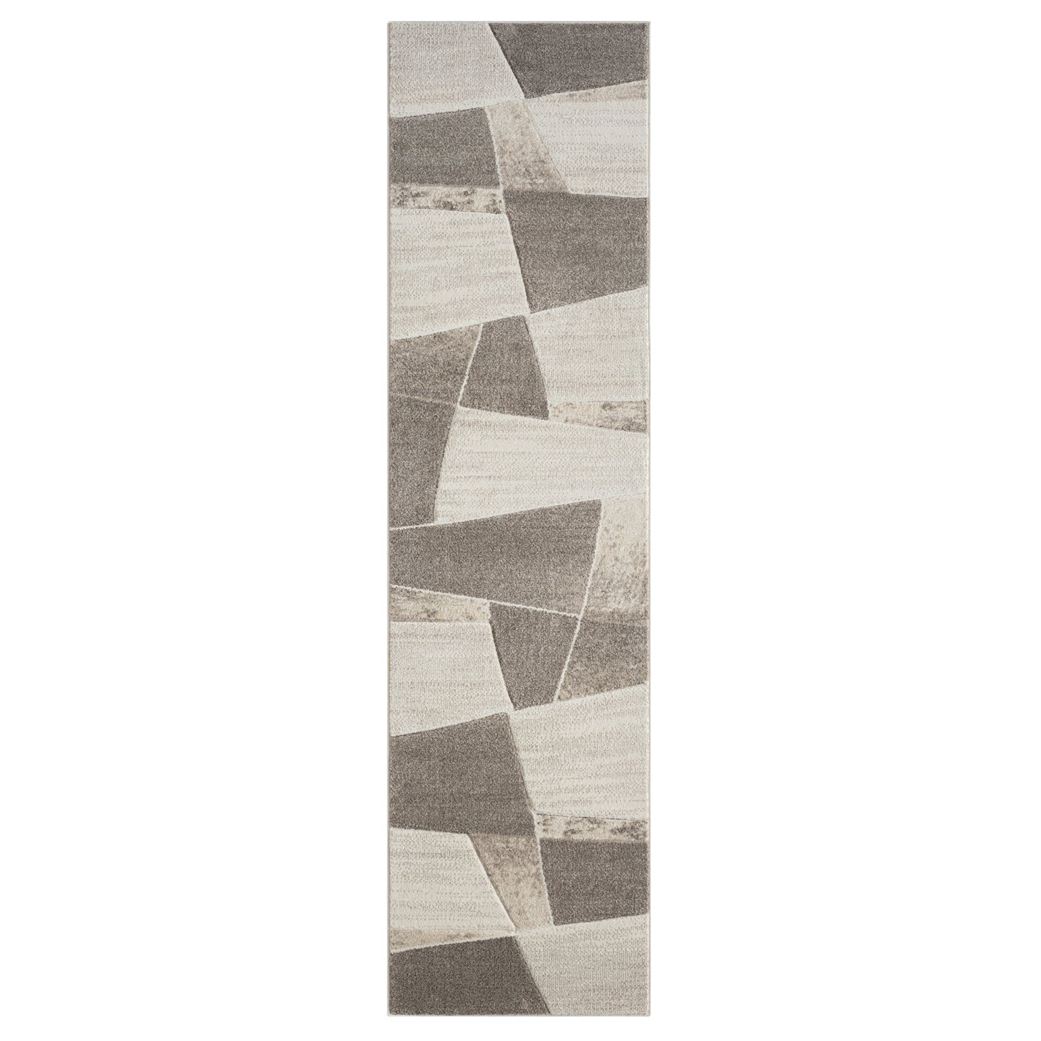 Tapis de couloir Géométrique - Abstrait Beige – STUDIO DECO