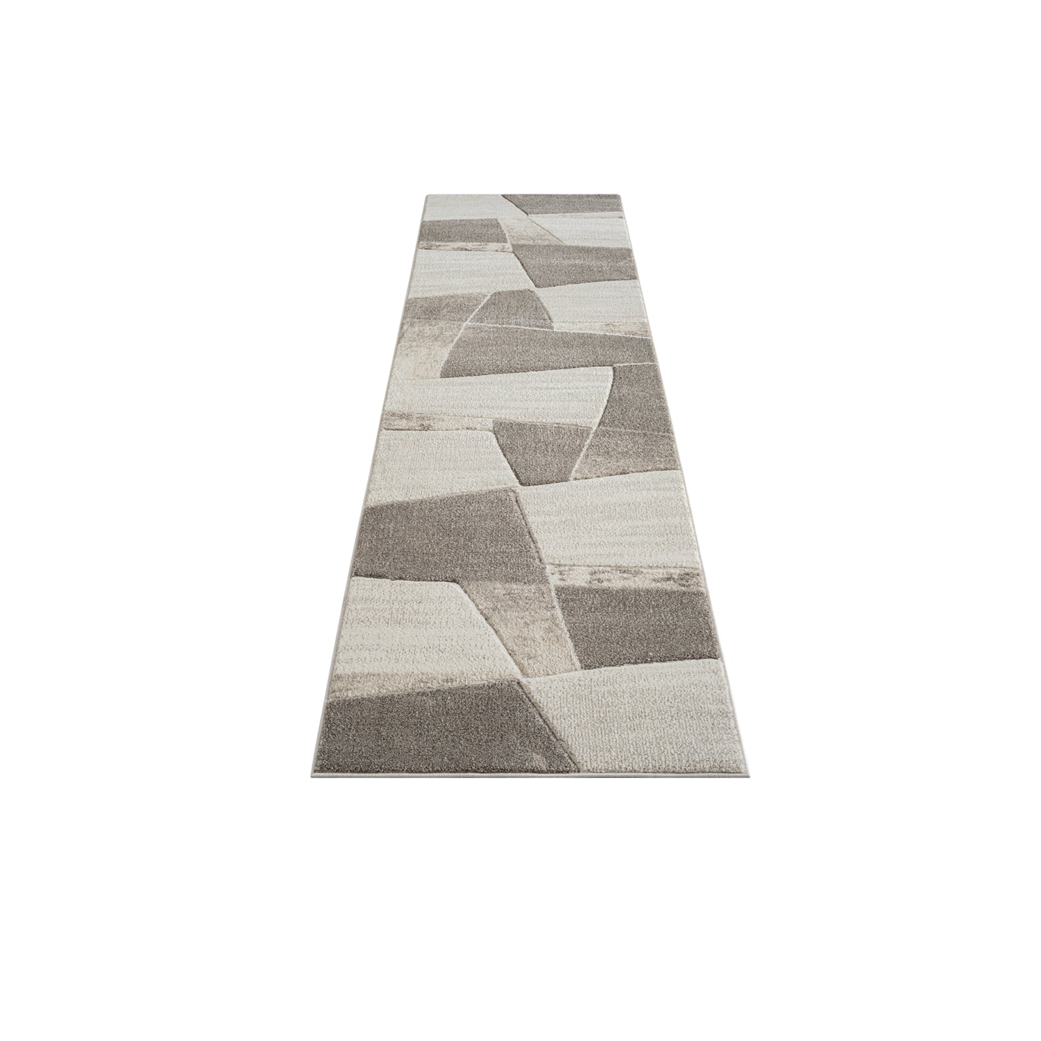 Tapis de couloir Géométrique - Abstrait Beige – STUDIO DECO