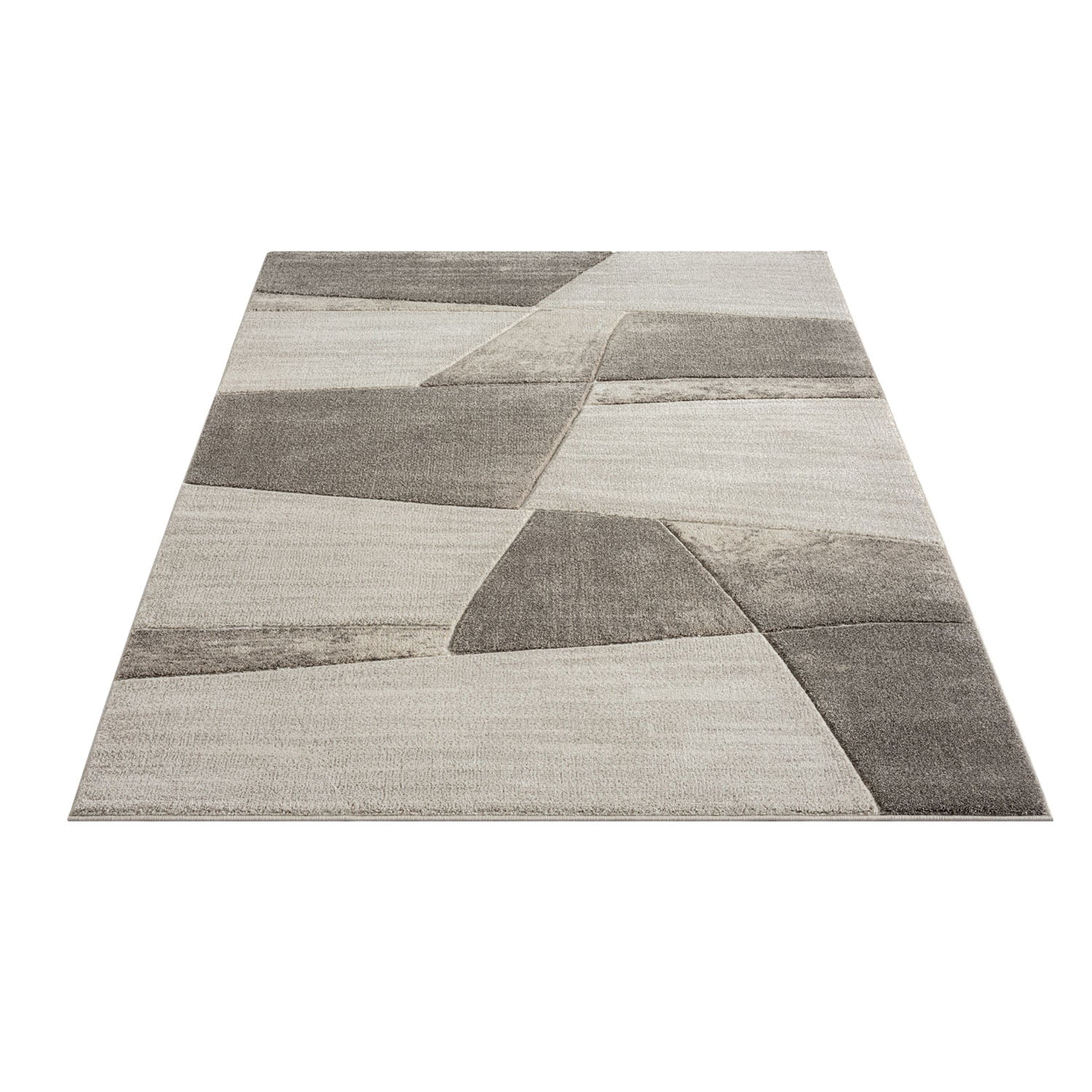 Tapis Géométrique - Abstrait Beige – STUDIO DECO