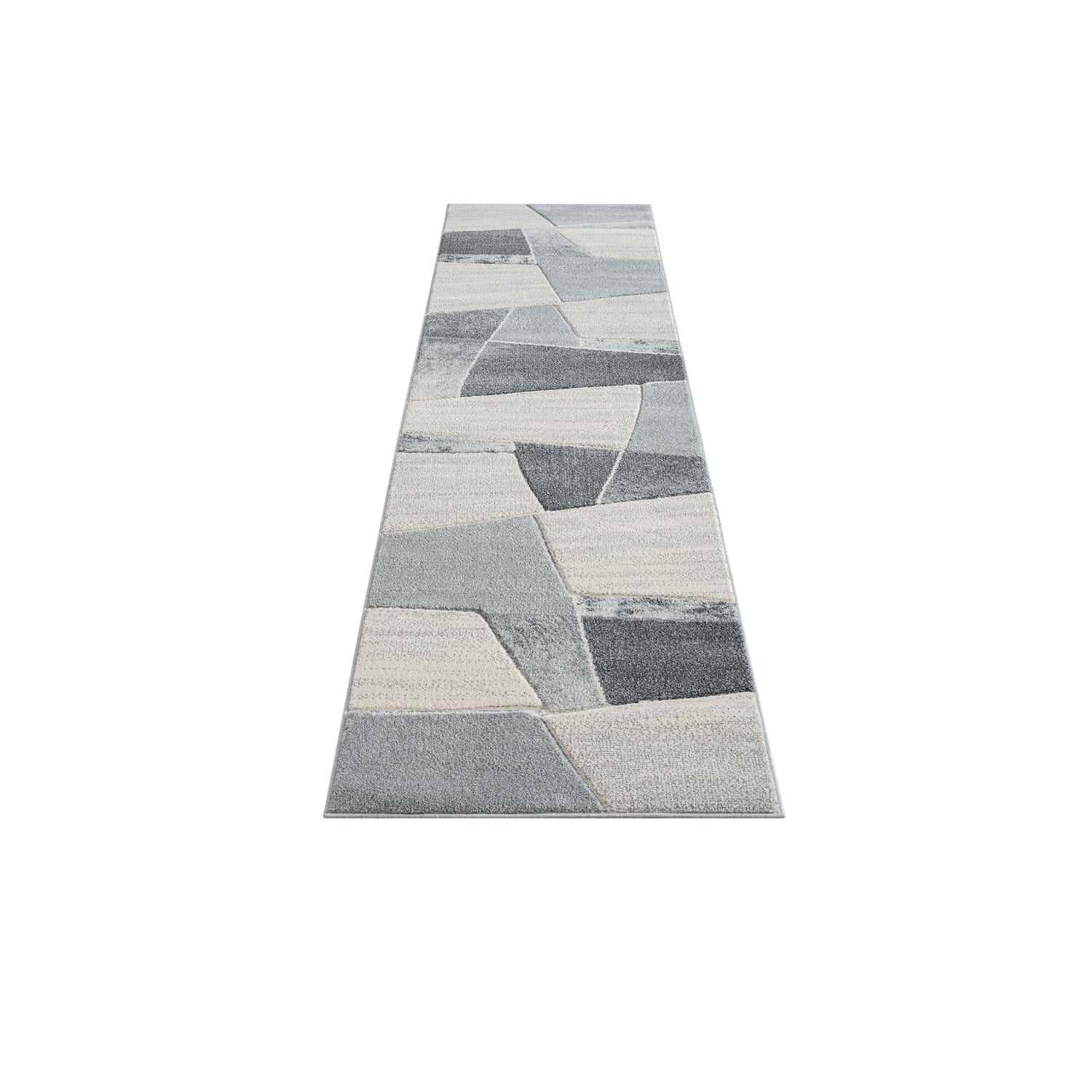 Tapis de couloir Géométrique - Abstrait Gris – STUDIO DECO