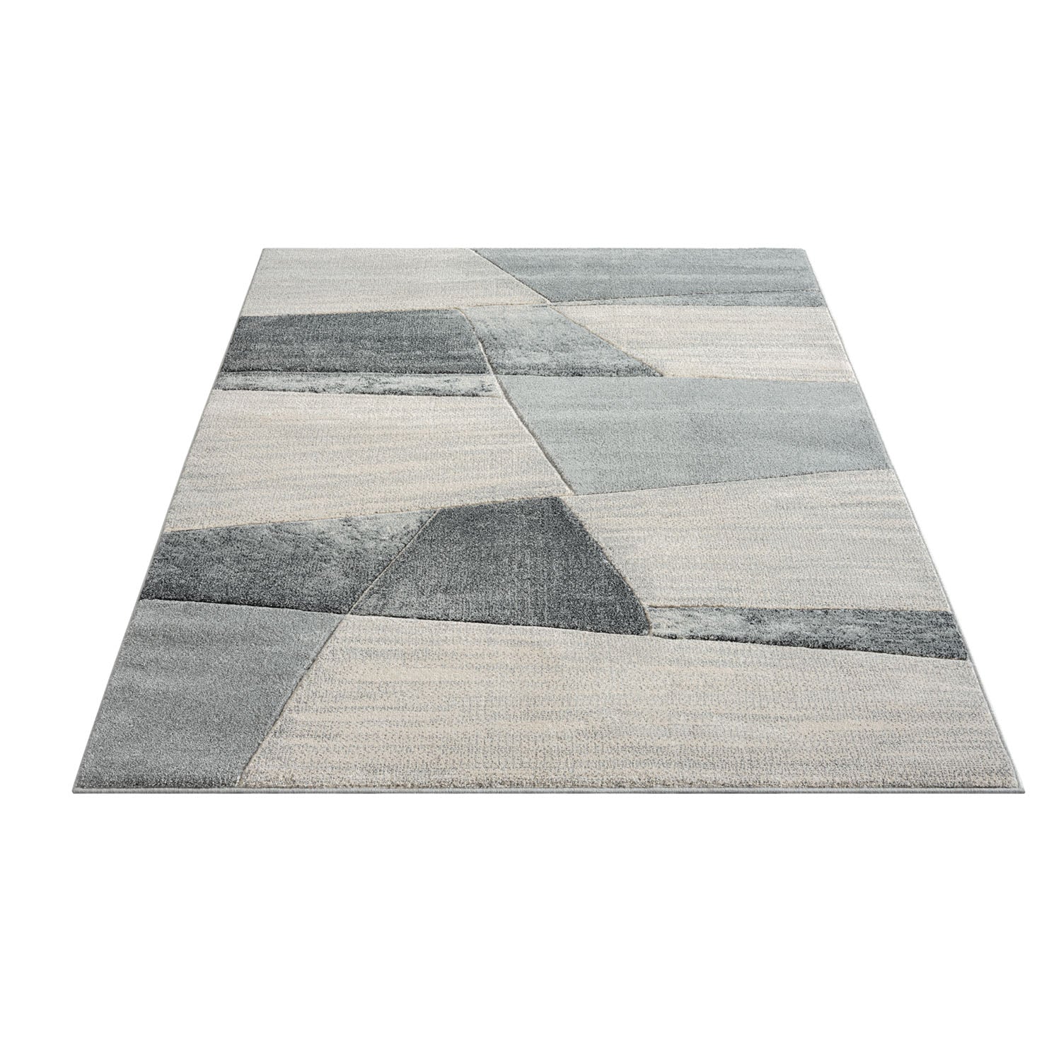 Tapis Géométrique - Abstrait Gris – STUDIO DECO
