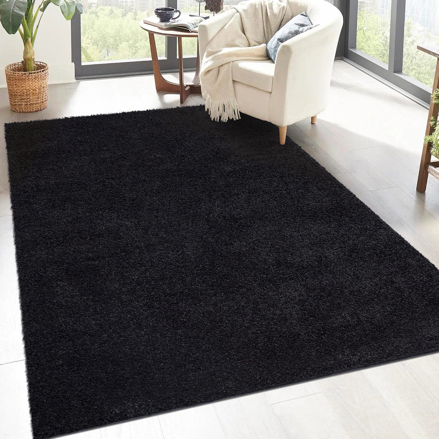 Tapis à Poils Longs SOFTY - Anthracite – STUDIO DECO