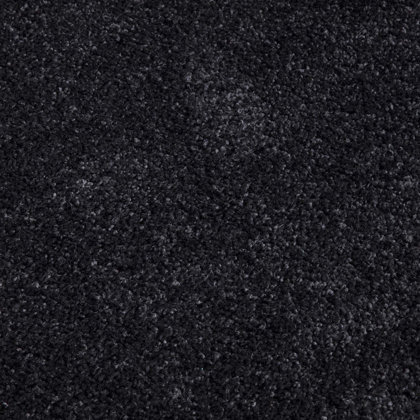 Tapis à Poils Longs Rond SOFTY - Noir Anthracite