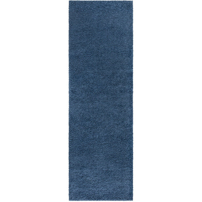 Tapis à Poils Longs SOFTY - Bleu