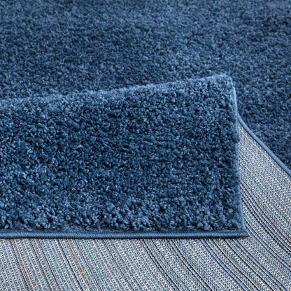 Tapis à Poils Longs SOFTY - Bleu