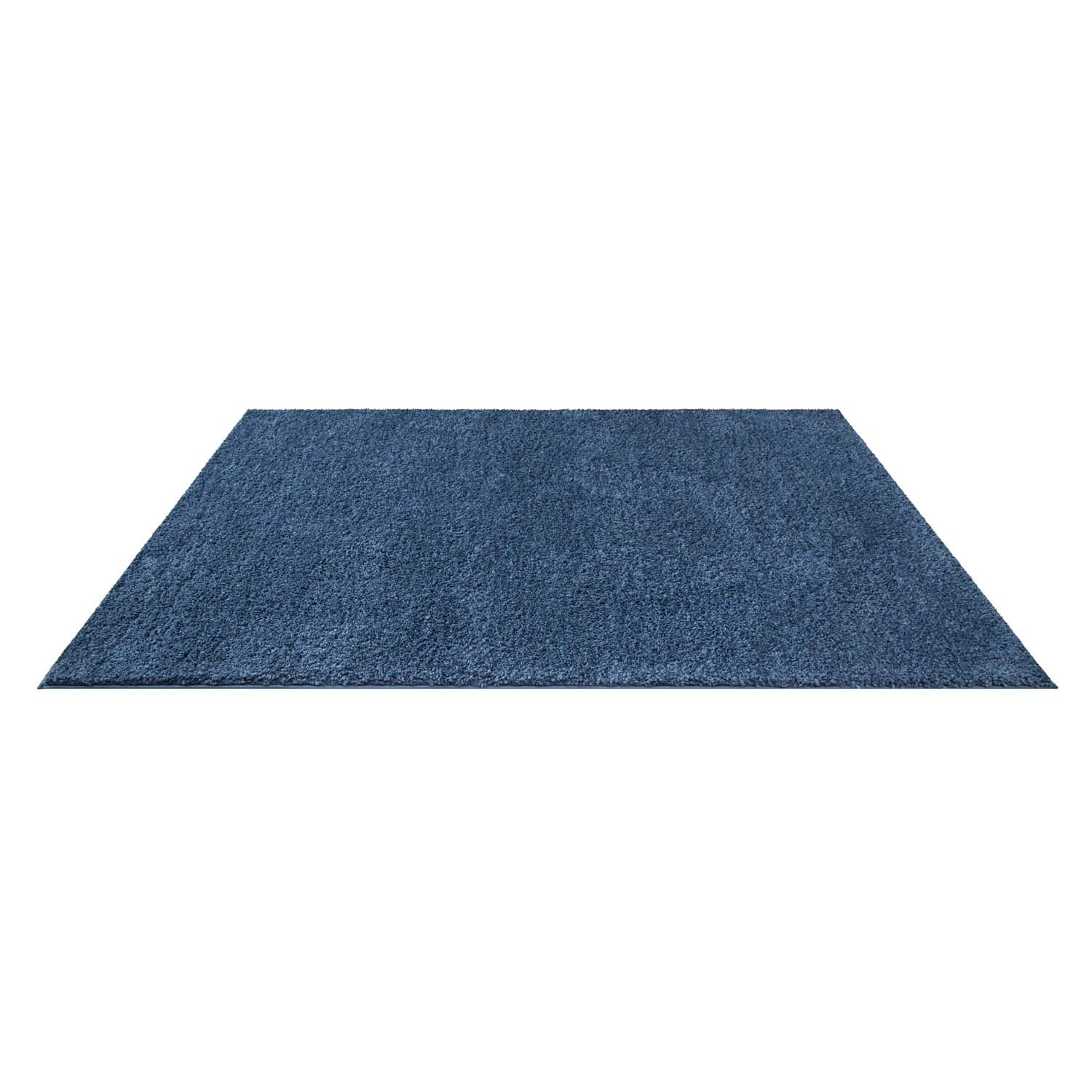 Tapis à Poils Longs SOFTY - Bleu – STUDIO DECO