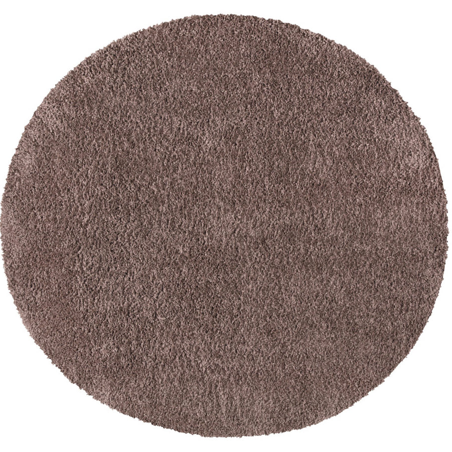 Tapis à Poils Longs Rond SOFTY - Mocca – STUDIO DECO