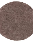 Tapis à Poils Longs Rond SOFTY - Mocca – STUDIO DECO