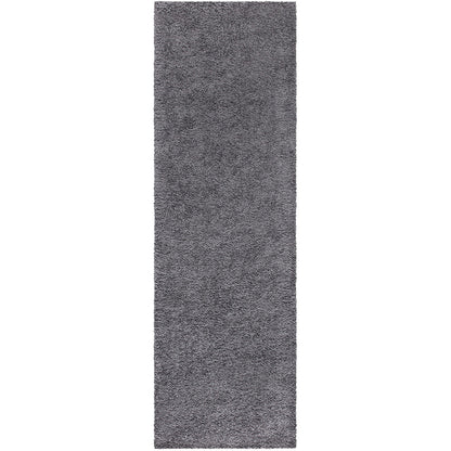 Tapis à Poils Longs SOFTY - Gris foncé