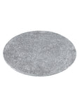 Tapis à Poils Longs Rond SOFTY - Gris Souris – STUDIO DECO