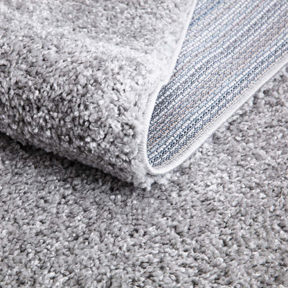 Tapis à Poils Longs SOFTY - Gris souris