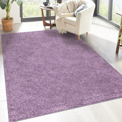 Tapis à Poils Longs SOFTY - Violet de Parme